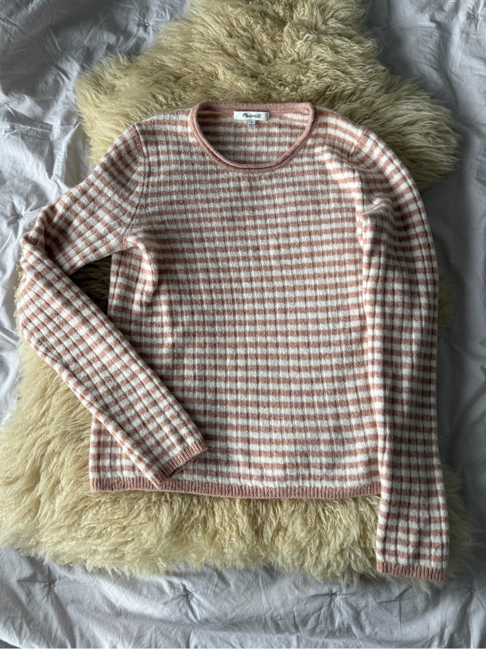 Madewell Colette Ribbed Striped Sweater